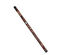 Flauta Bambú Flauta De Bambú Amargo Enchufe Único Dos Secciones Cobre Enseñanza Examen Rendimiento Flauta Transversal Refinada(F Key)