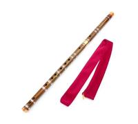 Flauta Bambú Flauta Dizi De Bambú Clave De C, D, E, F, Para Profesionales Y Principiantes Instrumento De Viento(D)