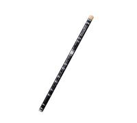 Flauta Bambú Flauta Horizontal Flauta De Bambú Amargo Dos Secciones Cobre Enchufe Único Dos Colores Opcionales Para Principiantes(Black,C Key)