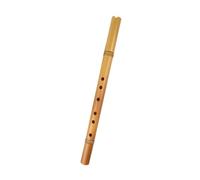 Flauta Bambú Flauta Para Principiantes Mini Flauta Corta CDF Instrumento Afinado Flauta De Bambú(D key)