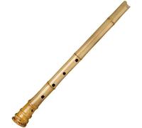 Flauta Bambú Instrumentos Musicales De Madera Shakuhachi De Los Agujeros De La Llave E 5 1,6 Pies De Flauta Vertical De Bambú(B)