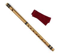 Flauta bambú para principiantes Flauta 7/8 Hon Calidad Instrumento De Viento De Madera De Bambú Hecho A Mano(8 Hong Brown)