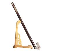Flauta bambú para principiantes Flauta De Bambú Morada Bawu Flauta Instrumentos Musicales Transversales Profesionales(F key)