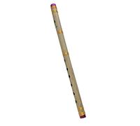 Flauta Bansuri de bambú para principiantes, flauta de 7 agujeros, flauta de viento de madera, instrumento musical de bambú para quena, flauta Krishna, regalo de cumpleaños, 40,6 cm