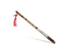 Flauta china Bawu de soplado horizontal Instrumento musical nacional de bambú Principiantes Flauta Bambú