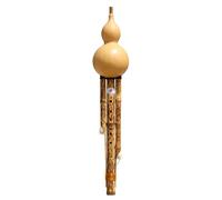 Flauta china Hulusi, llave de Cucurbitáceas B, flauta de calabaza portátil, flauta Hulusi profesional para tocar, instrumento de calabaza para principiantes