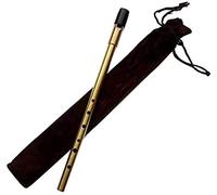 Flauta China Silbato de latón de silbato de silbato de tiple de flauta Silbillo de estaño fácil de jugar Adecuado for principiantes (Size : C Tone)