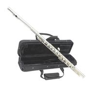 Flauta De Agujero Cerrado Adecuado Para Amantes De La Música Principiantes 16 Agujeros Abiertos Cerrados Llave C Instrumento Musical Profesional De Flauta Transversal