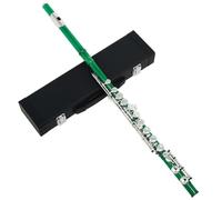 Flauta De Agujero Cerrado Flauta 16 Agujeros C Instrumento Clave Con Funda Llave Flauta De Cuproníquel Agujeros Flauta De Concierto Instrumentos Musicales