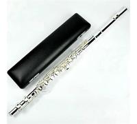 Flauta De Agujero Cerrado Flauta Con Llave C Cerrada De 16 Agujeros Flauta Plateada De Cuproníquel Instrumentos Musicales Transversales Estuches Rígidos