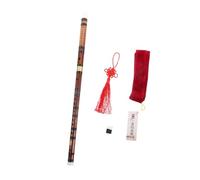 Flauta de Bambú Amargo D Tono Desmontable para Principiantes