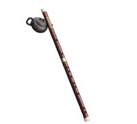 Flauta de bambú Bitter Multi afinada de un solo enchufe de latón para adultos aficionados y principiantes Principiantes Flauta Bambú(G)