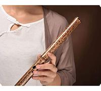 Flauta de bambú china Dizi de clasificación profesional para tocar Fife niños adultos flauta transversal C, D, E, F, G Tune(Color:C)