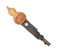 Flauta de bambú chino Hulusi, llave de cucurbitáceas C, flauta de calabaza tradicional para principiantes, amantes de la música, instrumento de calabaza, regalo