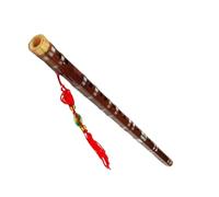 Flauta de bambú con afinación en C 10 agujeros instrumento de viento de madera profesional color madera original Flauta Bambú Concierto