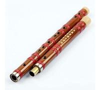 Flauta de bambú de clarinete Dizi musical chino para principiantes C, D, E, F, G Tune, hecho a mano(Color:D)