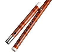 Flauta De Bambú De Madera Flauta De Bambú Amargo Profesional De Doble Conexión Instrumento Para Principiantes Modelo De Primera Lección Clave D(Two,Gkey)