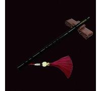 Flauta De Bambú Dizi Flauta Principiante Flauta Negra Refinada Flauta De Bambú De Estilo Antiguo Instrumento De Autoestudio Introducción(UP Flute,D)