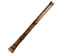 Flauta De Bambú Dizi Instrumentos Musicales De Madera Shakuhachi De Los Agujeros De La Llave E 5 1,6 Pies De Flauta Vertical De Bambú(A)