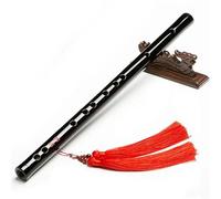 Flauta De Bambú Flauta De Bambú Negra Instrumento Tradicional Flauta De Bambú Teclas CDF Para Principiantes Instrumento De Juego Para Adultos(C)