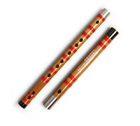 Flauta De Bambú Flauta de bambú tradicional china de 6 agujeros de color tronco que toca un instrumento musical con diferentes tonos (Color : G)