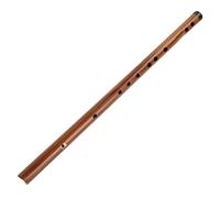 Flauta de Bambú, Flautas Chinas Profesionales de Color Madera Hechas a Mano para Tocar(Tecla E)