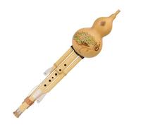 Flauta de bambú Hulusi C Down B Major Cucurbit flauta de calabaza de rendimiento tradicional para principiantes aprender instrumento de calabaza hecho a mano