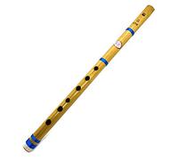 Flauta de bambú indio transversal de 17 pulgadas Bansuri_Clarinete instrumento musical