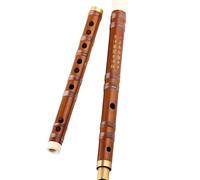 Flauta de bambú Instrumento Musical Chino Flauta De Bambú Llave D Tradicional Flauta De Bambú De 10 Agujeros Duradera