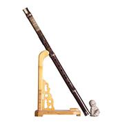Flauta de bambú Instrumentos musicales flauta de bambú púrpura instrumentos musicales transversales (Color: F) (morado)