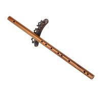Flauta De Bambú La flauta de bambú es un exquisito instrumento de viento de madera todo en uno de estilo antiguo que es fácil de tocar (Color : Big A)
