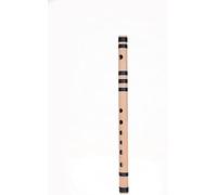 Flauta de bambú natural "D" / Bansuri, instrumento musical de viento de madera de 7 agujeros para principiantes y profesionales, paquete de 1 flauta de bambú de 13 pulgadas (aproximadamente).