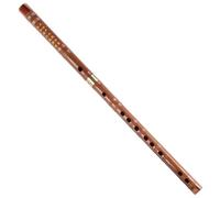 Flauta De Bambú Para Principiantes Flauta De Bambú De Dos Secciones De Bambú Amargo Para Principiantes Con Accesorios Instrumento De Viento Nacional(F Key)