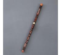 Flauta De Bambú Para Principiantes Flauta De Bambú Principiante Instrumento Musical Nacional De Latón De Dos Secciones De Un Solo Inserto(G Key)
