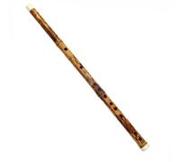 Flauta De Bambú Para Principiantes Flauta De Bambú Profesional Dizi Con 6 Agujeros En Forma De Lágrima Instrumento Musical Chino Con Patrón Natural Para Llave De Concierto GFEDC(BE key)