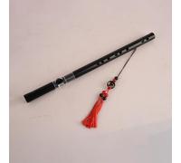 Flauta De Bambú Para Principiantes Flauta Horizontal Sin Orificio De Membrana Película Libre Flauta De Bambú Flauta De Entrada Auxiliar De Soplado(E Key)