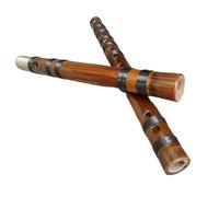 Flauta De Bambú Para Principiantes Segunda Sección De Cobre De Doble Conexión De Flauta De Bambú De Hueso Rojo De Cobre Primera Flauta De Aprendizaje Para Jóvenes(D Key)