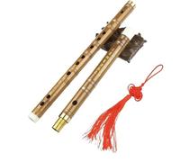 Flauta de bambú profesional Flauta De Bambú C/D/E/F/G, Instrumento Profesional De Viento De Madera, Latón Transversal Chino Dizi (Color : G)