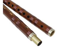 Flauta De Bambú Profesional Flauta De Bambú Instrumentos Musicales Profesionales De Viento De Madera Llave C/D/E/F/G Instrumento De Flauta De Bambú Natural Para Principiantes(G)
