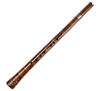 Flauta De Bambú Profesional Flauta De Bambú Para Principiantes Llave G/F 8 Agujeros Instrumentos Musicales Tradicionales Profesionales Flauta De Bambú Vertical Brillante(F Key)