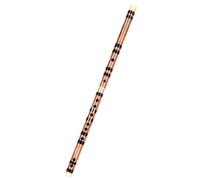 Flauta De Bambú Profesional Flauta De Bambú Para Principiantes Profesionales Y Adultos C/D/E/F/G Flauta De Bambú De Un Solo Tubo Tono Nítido(D)