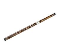 Flauta De Bambú Profesional Flauta De Bambú Profesional Llave Musical De C/D/E/F/G Bajo De 6 Agujeros Flauta De Doble Enchufe Huaisu Adecuada Para Principiantes(C)
