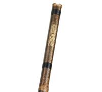 Flauta de bambú profesional Flauta De Bambú Púrpura Profesional Para Principiantes Instrumento De Viento De Madera De 8 Agujeros Para Adultos Con Boquilla(Plain Style F Tone)