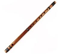 Flauta de bambú profesional Flauta Japonesa 7/8 Flauta De Bambú Hecha A Mano Flauta Piccolo Japón (Color : Brwon 8 hong)