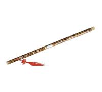 Flauta De Bambú Profesional Instrumento Musical De Doble Flauta De Bambú Con Llave De CD Estampado Profesional En Caliente Con Bolsa Adecuada Para Principiantes Flauta De Bambú(D key)