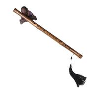 Flauta de bambú profesional Una Sección De Flauta De Bambú Morada Para Principiantes, Práctica De Flauta De Bambú Para Adultos, Práctica De Flauta Horizontal (Color : E)