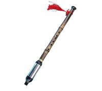 Flauta de bambú tradicional china de 6 agujeros con melodía G hecha a mano Flauta Bambú Concierto