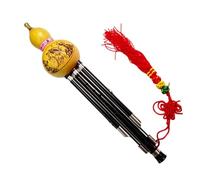 Flauta De Calabaza Flauta De Calabaza Ébano Natural Ocho Orificios Nueve Y Súper Siete C Bemol B Tono(Bb major)