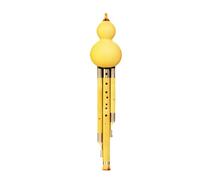 Flauta De Calabaza Flauta De Calabaza Hulusi 9 Orificios Rango Extendido Más Allá Del Estándar Golpe Derecha Rendimiento Profesional 7(Key of F)
