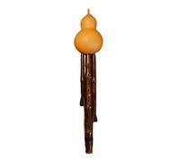 Flauta De Calabaza Flauta De Cucurbitáceas Para Principiantes Instrumentos Musicales Profesionales Rendimiento Tradicional 7 Orificios(F Key)